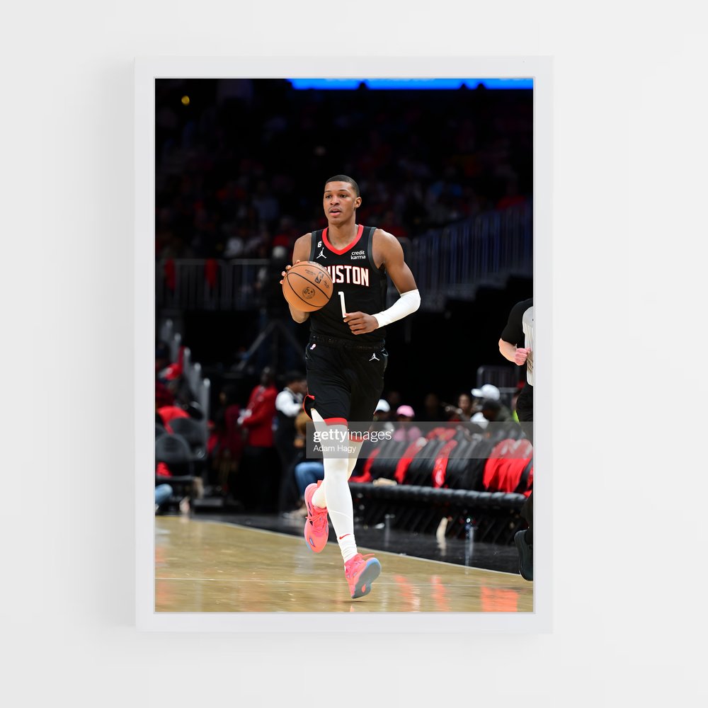 Poster Jabari smith – affiche Basketball (vue 3)
